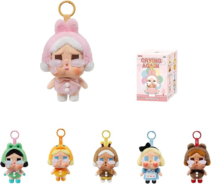 POP MART Crybaby Tears Factory Series - Vinyl Face Plush Blind Box