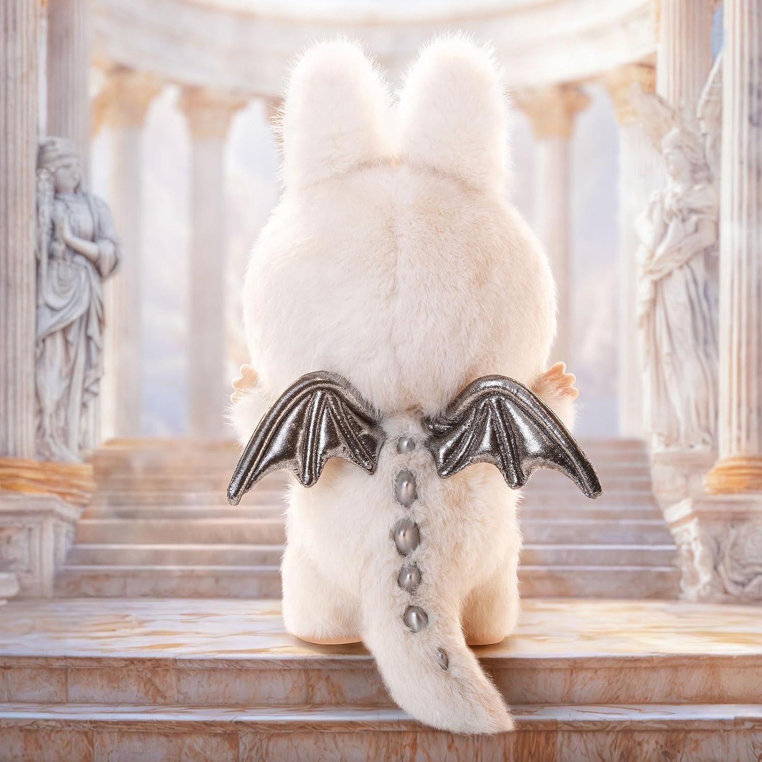 POP MART THE MONSTERS - ANGEL IN CLOUDS Vinyl Face Plush Doll