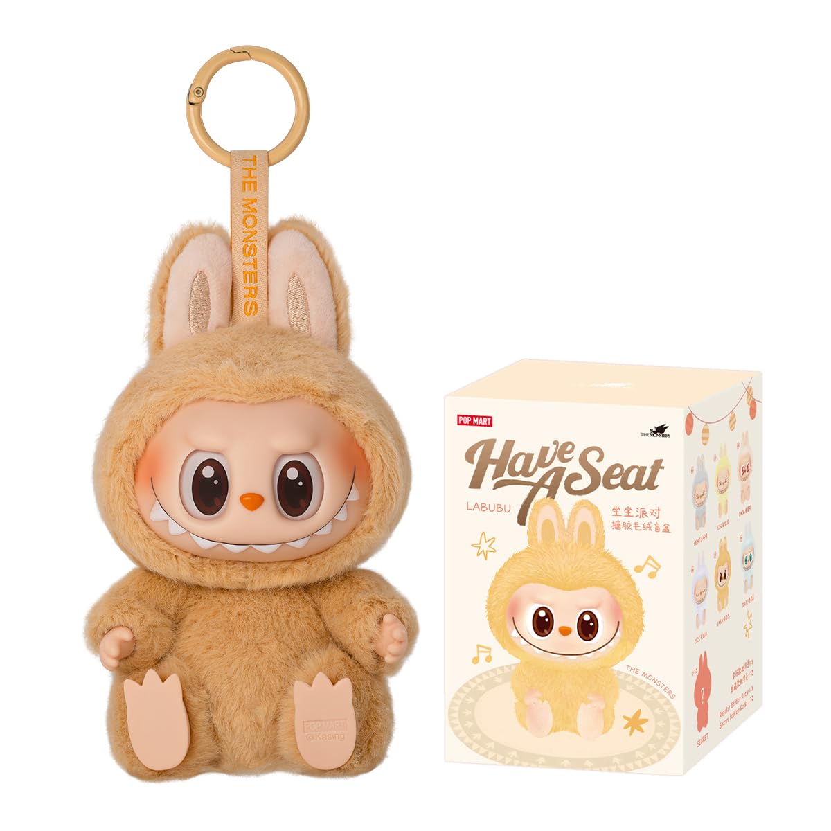 Pop Mart Labubu – The Monsters Have a Seat Series Vinyl Plush (Blind Box)