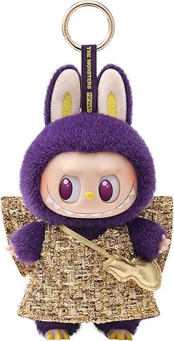 POP MART LABUBU × Pronounce - Wings of Fortune Vinyl Plush Hanging Card,Toys for Modern Home Decor, Collectible Toy Set for Desk Accessories, 1PC