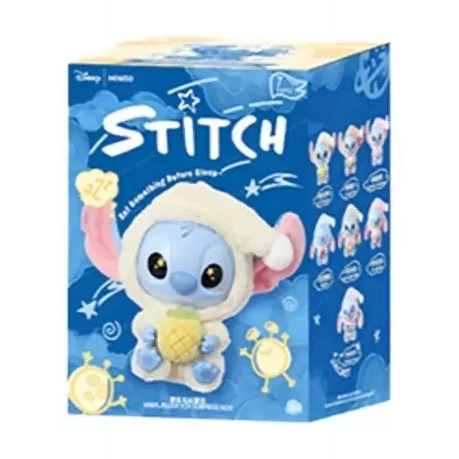 Stitch Eat Something Before Sleep Series Plush Blind Box - 7" Stitch Figurines Keychain Toys, Stitch Plush Toy Cute Kids Doll for Kids